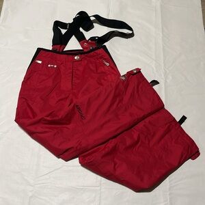 Women's Spider Ski bib Pants Size 8